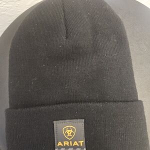 Ariat Black Beanie for Men